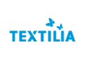 Textilia logo og navn